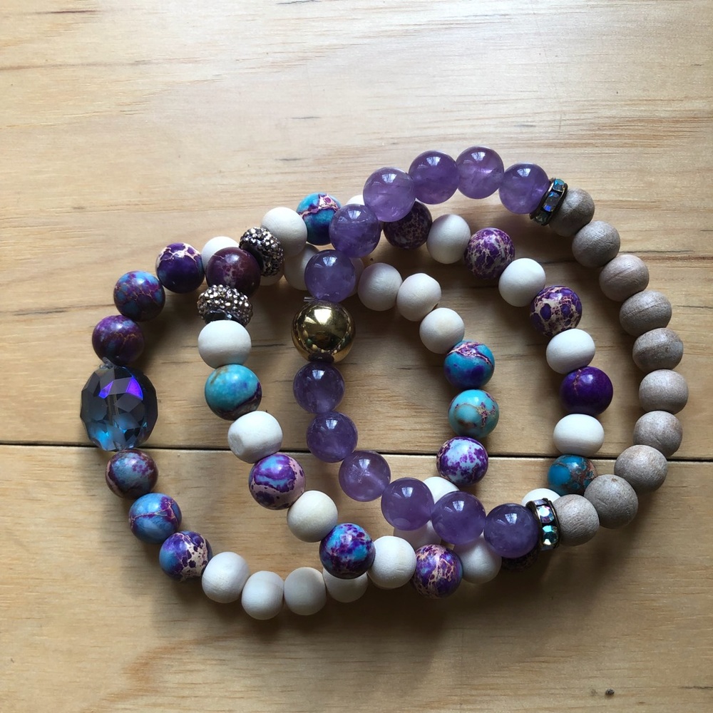 Essential Oil Diffuser Bracelets-Trio Set